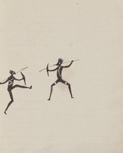 الناس Kwatkwat - (السكان الأصليين يقاتلون بالرماح والدروع) كراسة الرسم بشكل رئيسي لأنشطة السكان الأصليين و WH ...